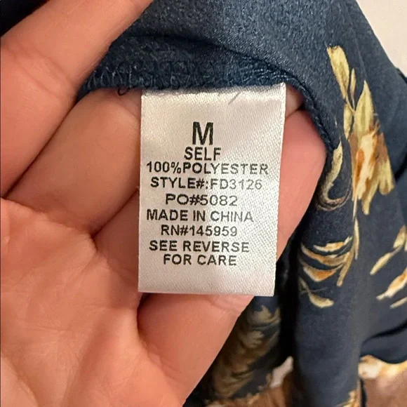 Floral Assymetrical Maxi Dress - Picture 8 of 9